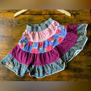 Matilda Jane Girls size 4 boho skirt, from the “Paint by Numbers” collection